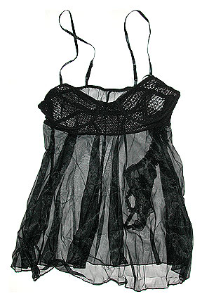 Sheer Net Baby Doll Set Sheer Net Baby Doll Set