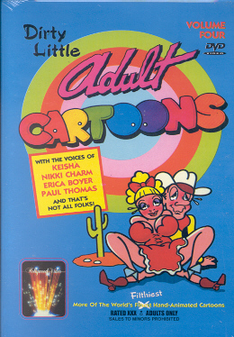 DVD - 'Dirty Little Adult Cartoons vol.4'