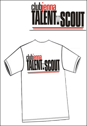 APPAREL - Club Jenna Talent Scout Tee -(Medium) APPAREL - Club Jenna Talent Scout Tee -(Medium)