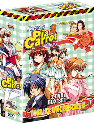 DVD - Welcome to Pia Carrot 2 volumes 1-3 (3 DVD PACK)