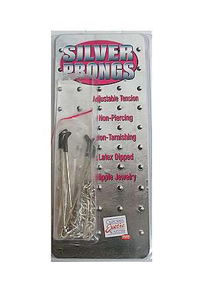Silver Prongs Nipple Clamps Silver Prongs Nipple Clamps