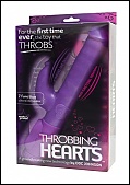Throbbing Hearts Erotic - Purple (TOY)