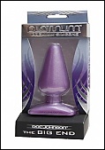 Platinum Pure Silicone � The Big End - Purple (TOY)