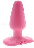 Slim Meduim Butt Plug- Hot Pink (TOY)
