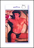 Snuggler Brief-Black-Med Bx