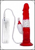 I Vibe Suction Cup Rabbit Strawberry