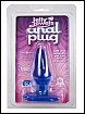 JELLY ANAL PLUG MEDIUM SAPPHIRE (TOY)