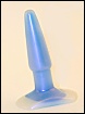 BUTT PLUG IRIDESCENT BLUE SM CD (TOY)
