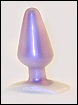 BUTT PLUG IRIDESCENT PURPLE MED CD (TOY)