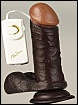 REALISTIC COCK-6"VIB-BLACK BX (TOY)