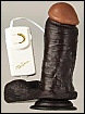 REALISTIC COCK-8"VIB-BLACK BX (TOY)