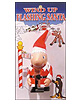 Wind Up Flashing Santa